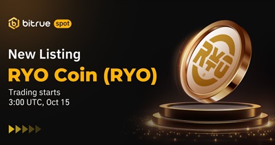 RYO Coin to Be Listed on Bitrue on October 15th