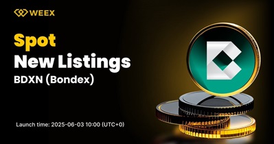 Bondex to Be Listed on WEEX
