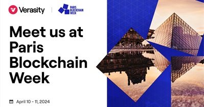 Verasity примет участие в «Paris Blockchain Week» в Париже 10 апреля