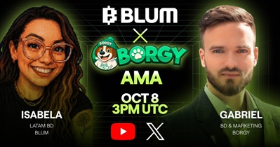 BORGY to Hold AMA on X on October 8th