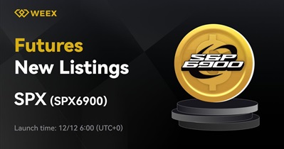 SPX6900 to Be Listed on WEEX on December 12th