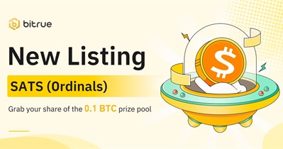 SATS (Ordinals) to Be Listed on Bitrue on November 8th
