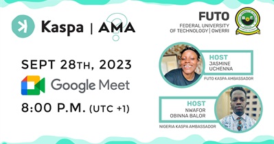 Kaspa проведет АМА в Google Meet 28 сентября