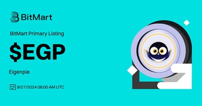 Eigenpie to Be Listed on BitMart