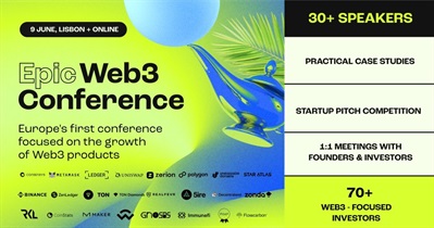 在葡萄牙里斯本举行的 Epic Web3 大会
