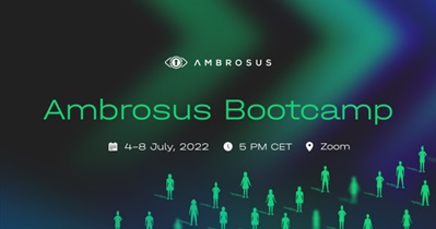 Ambrosus 부트캠프 프로그램