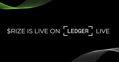 RIZE to Be Integrated With Ledger