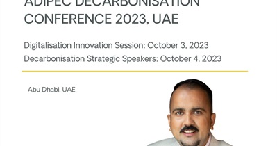Conferencia ADIPEC 2023 en Abu Dhabi, Emiratos Árabes Unidos