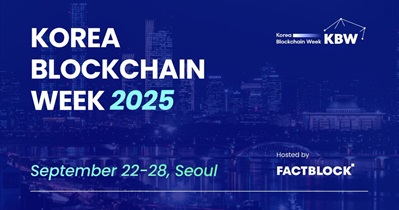 Semana Coreana do Blockchain em Seul, Coreia do Sul
