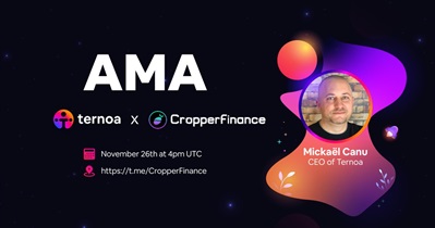 CropperFinance Telegram'deki AMA etkinliği