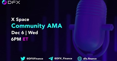 DFX Finance проведет АМА в X 6 декабря