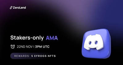 ZeroLend to Hold AMA on Discord on November 22nd