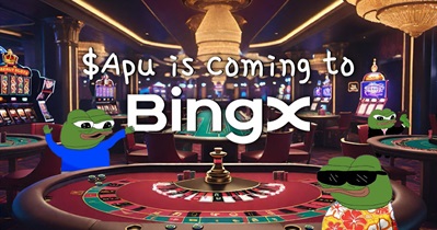 Apu Apustaja to Be Listed on BingX on May 8th