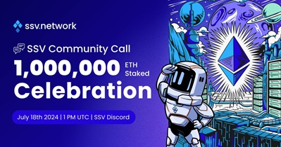 SSV Network to Host Community Call on July 18th