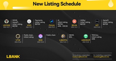 Libertarian Dog to Be Listed on LBank on October 23rd