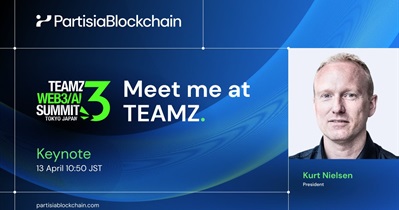 Partisia Blockchain to Participate in TEAMZ, Inc. Summit in Tokyo on April 13th