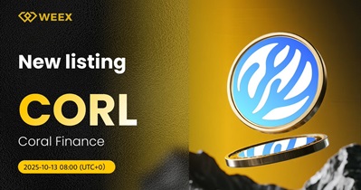 Coral Finance to Be Listed on WEEX