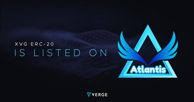 Verge to Be Listed on Atlantis on November 2nd