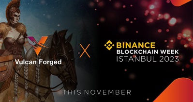 Vulcan Forged примет участие в «Binance Blockchain Week» в Стамбуле