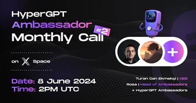 HyperGPT обсудит развитие проекта с сообществом 8 июня