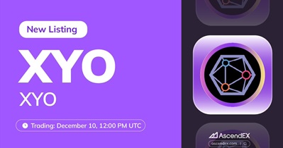 XYO Network to Be Listed on AscendEX on December 10th