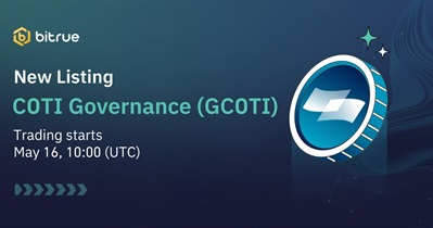 Bitrue проведет листинг COTI Governance Token