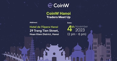 CoinW проведет встречу в Ханое 4 ноября