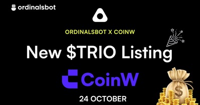 Trio (Ordinals) to Be Listed on CoinW