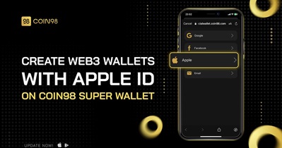 Coin98 to Integrate Apple ID