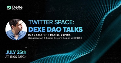 DeXe проведет АМА в Twitter 25 июля
