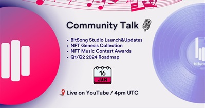 BitSong обсудит развитие проекта с сообществом 16 января