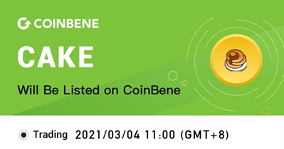 Листинг на бирже CoinBene