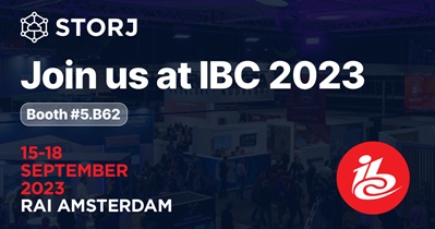 Storj примет участие в «IBC 2023» в Амстердаме
