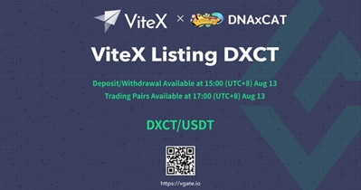 Листинг на бирже ViteX