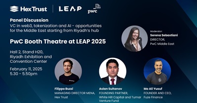 Hex Trust USDX to Participate in LEAP 2025 in Riyadh on February 11th