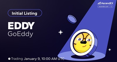 GoEddy to Be Listed on AscendEX on January 9th