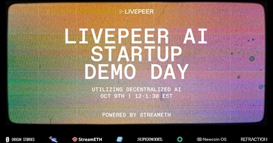 Livepeer to Hold Livepeer AI Demo Day on October 9th