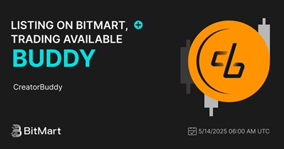 Creator Buddy to Be Listed on BitMart