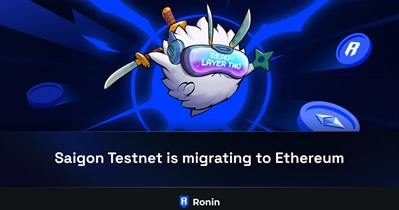 Тестовая сеть Ronin Saigon перейдёт на Ethereum 5 февраля