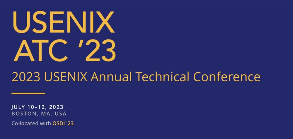 Usenix ATC'23 in Boston, USA