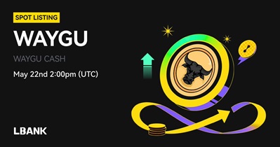WAYGU CASH to Be Listed on LBank on May 22nd