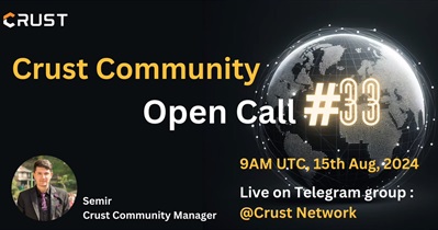 Crust Network обсудит развитие проекта с сообществом 15 августа