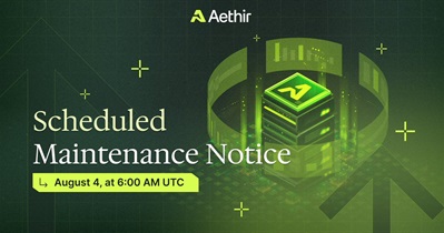 Aethir to Conduct Scheduled Maintenance on August 4th