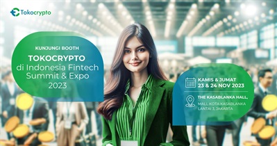Tokocrypto to Participate in Indonesia Fintech Summit & Expo 2023 in Jakarta