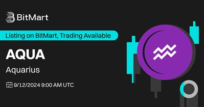 Aquarius to Be Listed on BitMart on September 12th