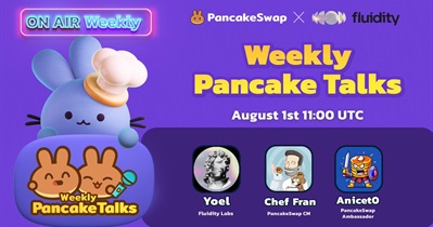 PancakeSwap проведет стрим на YouTube 1 августа
