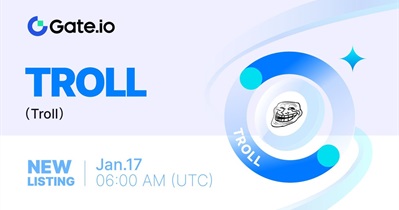 Gate.io проведет листинг Troll 17 января