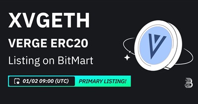 BitMart проведет листинг Verge (ETH) 2 января