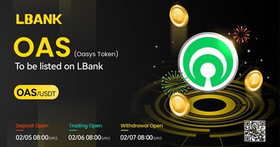 Oasys to Be Listed on LBank on February 6th