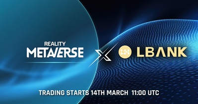 Reality Metaverse to Be Listed on LBank on March 14th